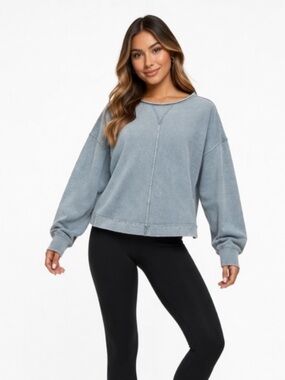 C&C California Sunwashed Olive Sweatshirt